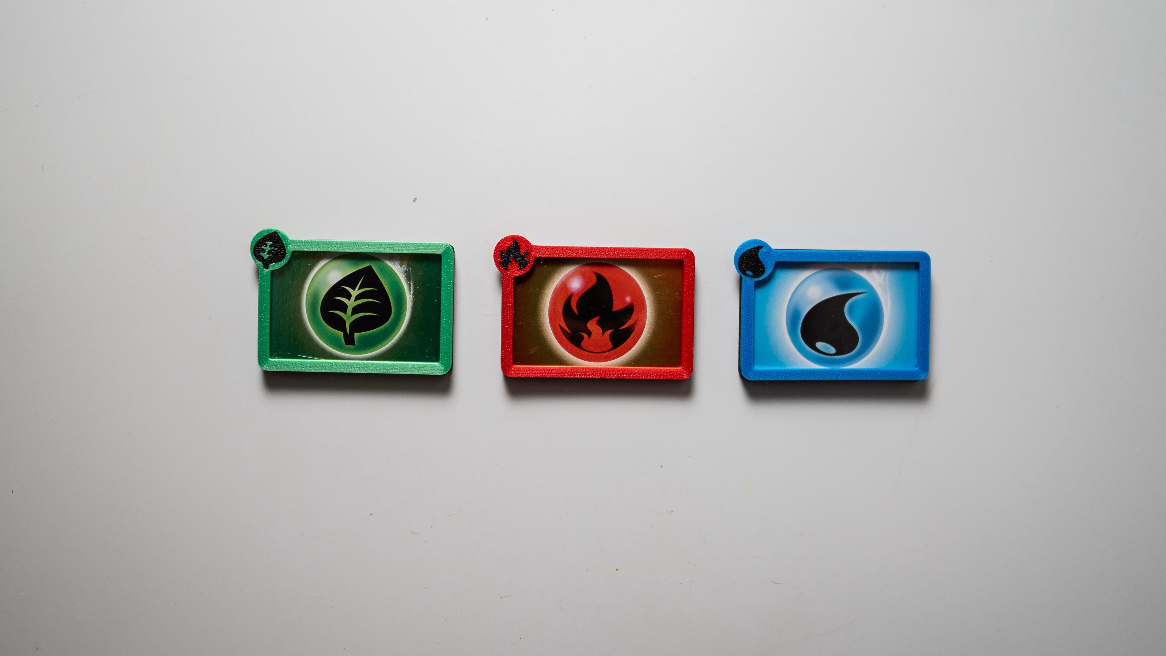 Pokémon TCG holo card frame magnet - handmade in Sydney - energy type fridge magnet