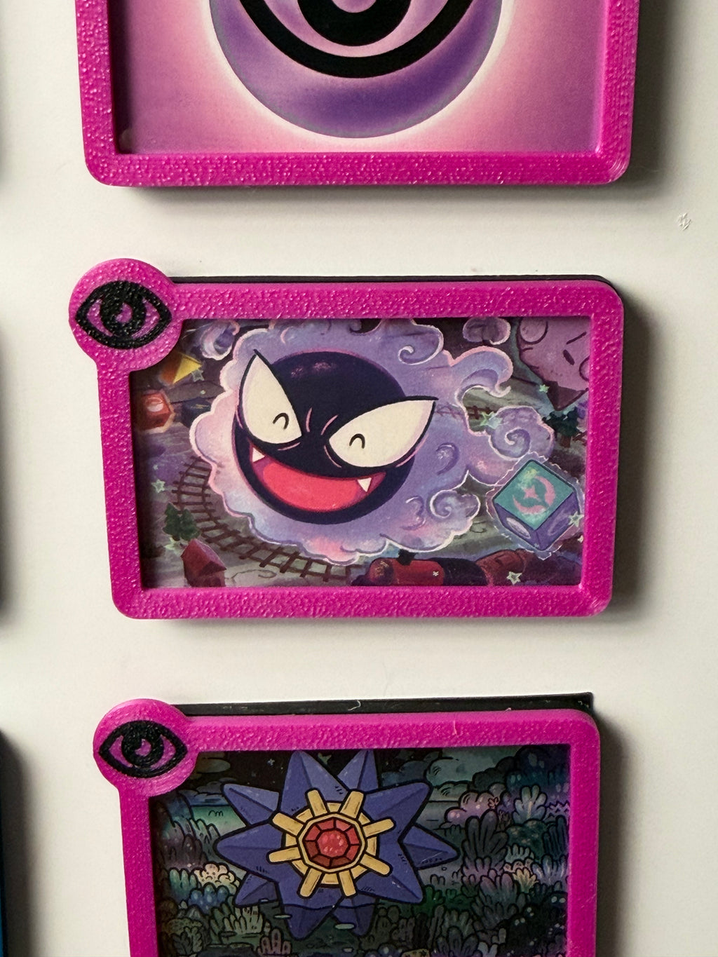 Pokémon TCG holo card frame magnet - handmade in Sydney - energy type fridge magnet